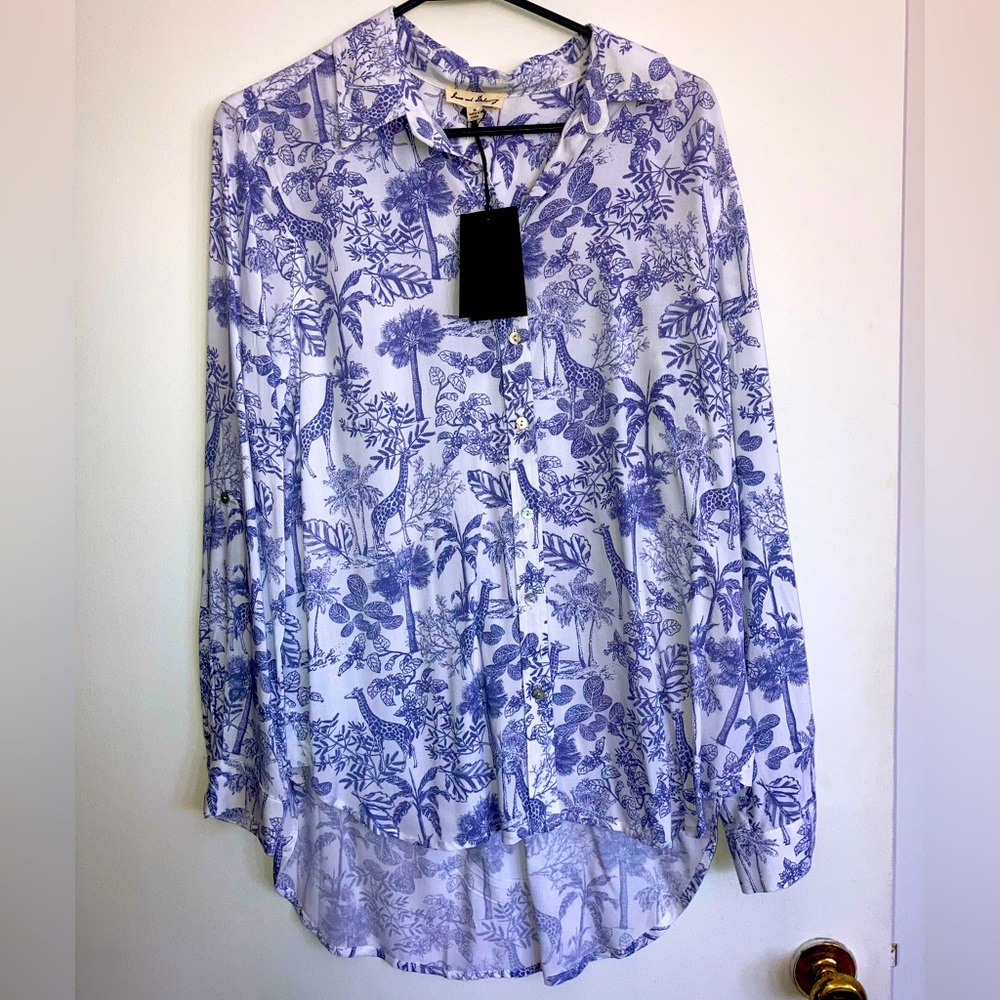 🟢BOGO FREE🟢 Funky Jungle Blouse 🦒